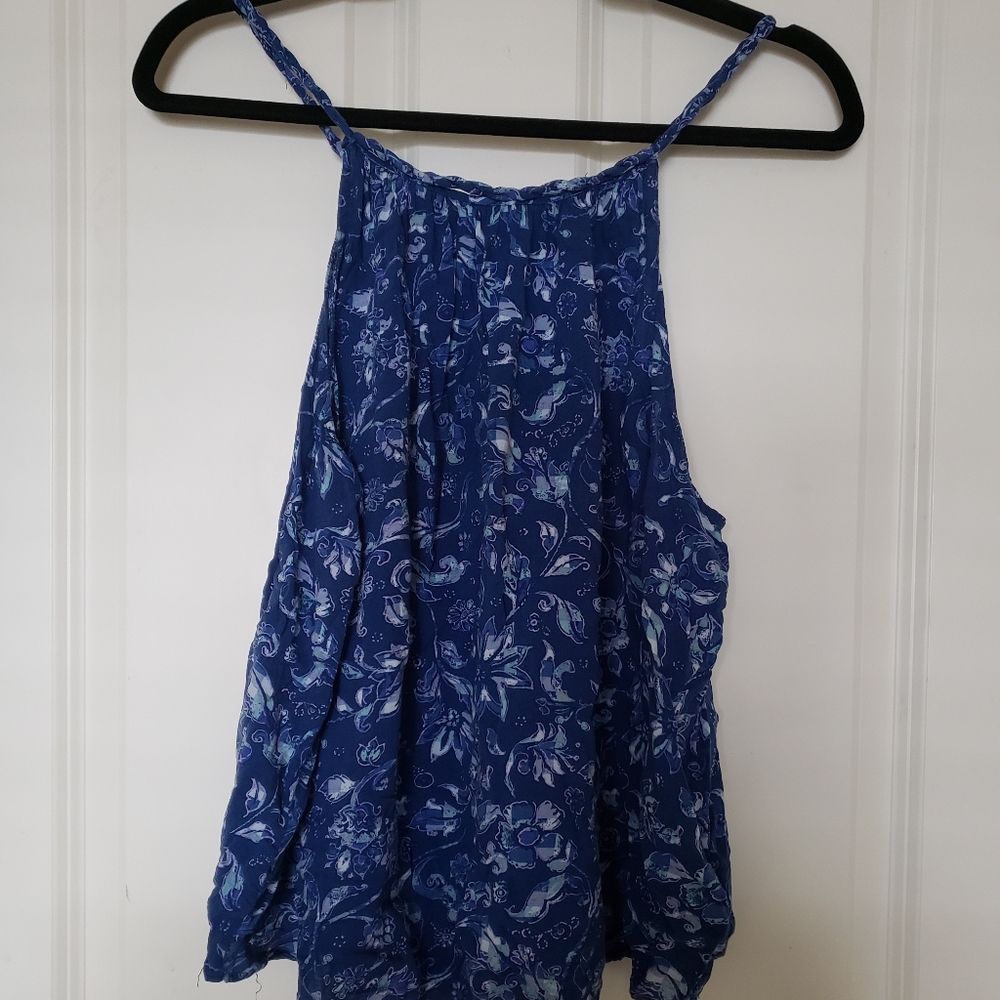 GAP print twist strap cami